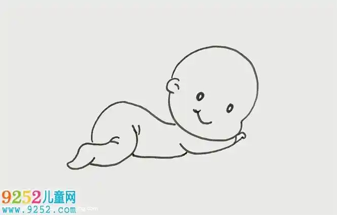 婴儿形成过程图简笔画