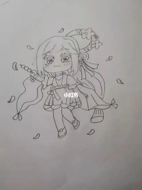 迷你世界花小楼绘画