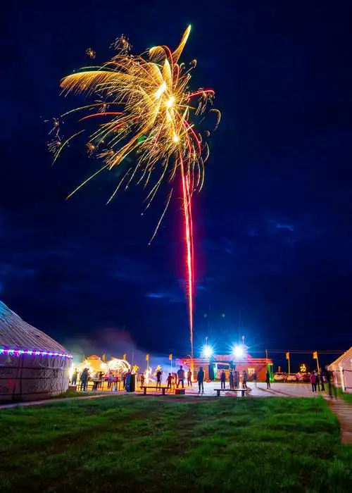 草原之夜摄于呼伦贝尔大草原