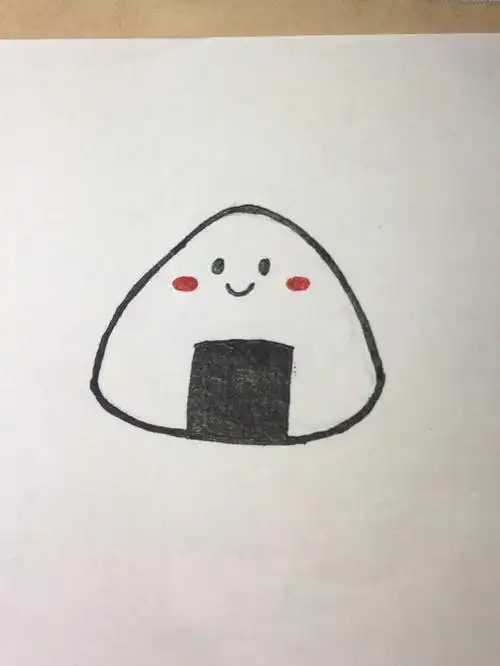 手残党学简笔画附教程超简单小饭团