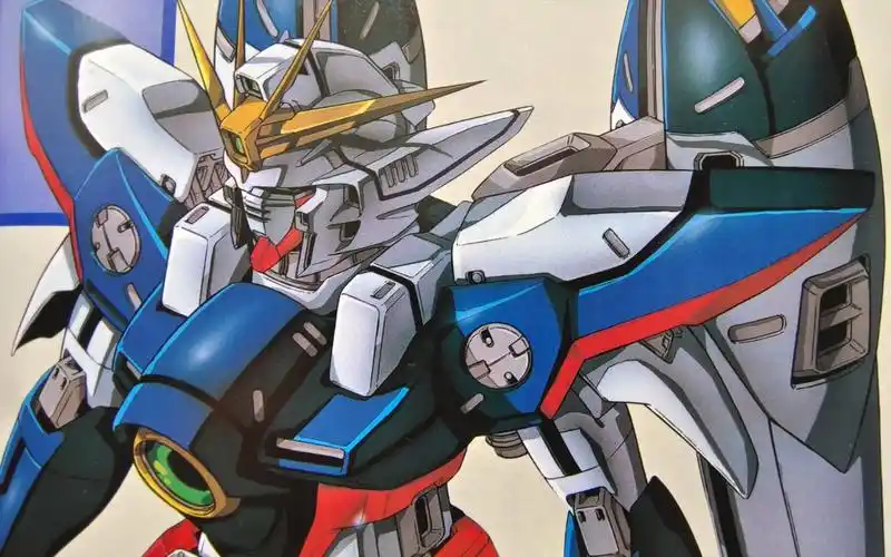 画师"角木肇 山田博行 石垣纯哉":动画《高达w》插画(第2期)