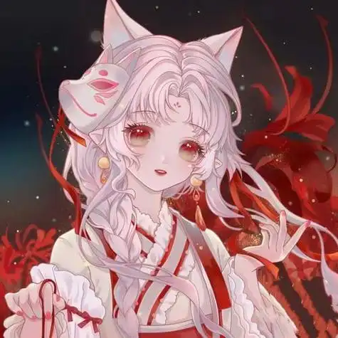 古风动漫闺蜜红衣头像全身 动漫头像图片大全 -【爱个性】