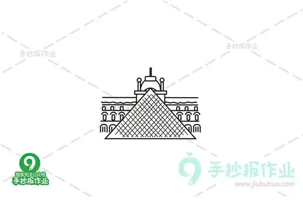 大英博物馆简笔画