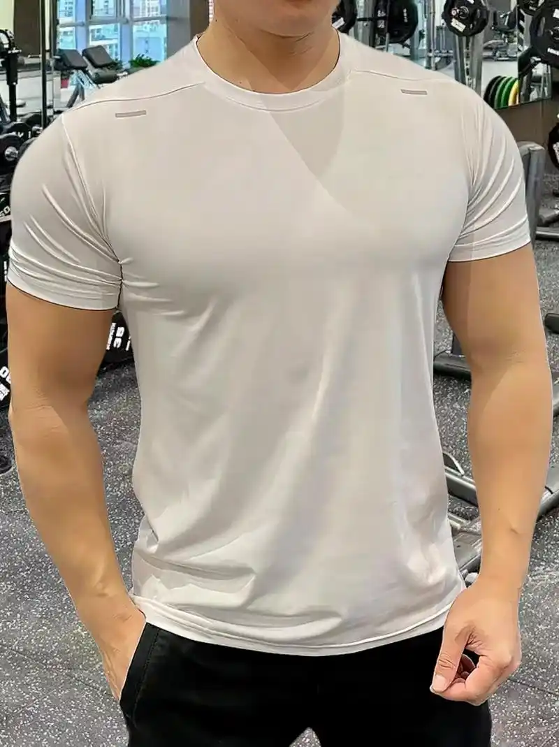 男士运动健身速干短袖