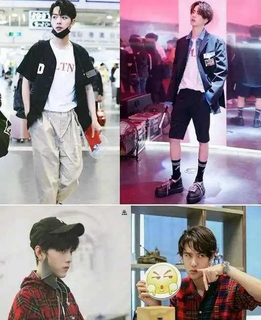 王一博和肖战的大型撞衫现场图片曝光 网友:这是撞了整个衣柜了!