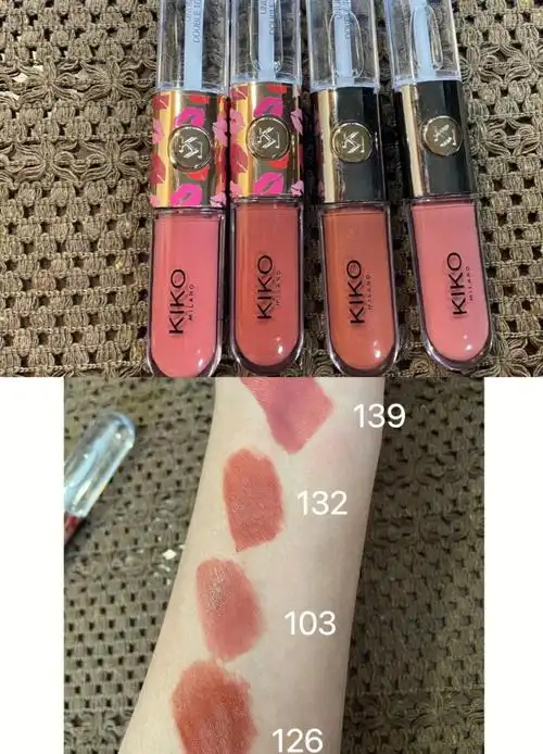 kiko双头唇釉新色132139103126试色