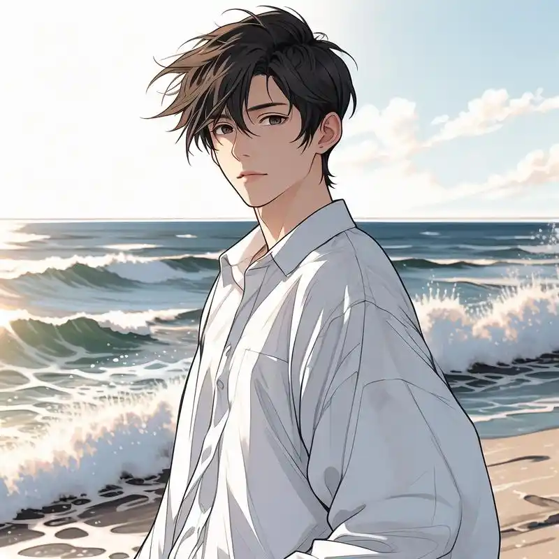 👕白衬衫男生头像合集🎉 亲们,这里是一组超帅的白衬衫男生头像哦