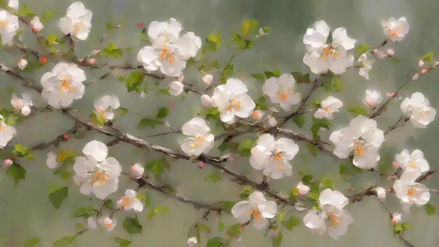 梅花背景图片94 打造文艺复古风桌面