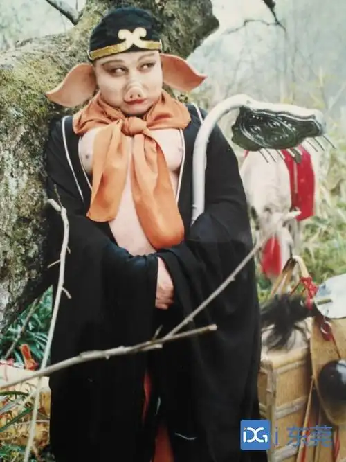 崔景富在央视98版《西游记》中扮演猪八戒的剧照 受访者供图【揭秘】