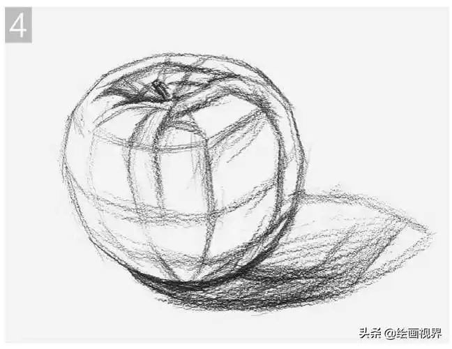 结构素描写生实例:单体静物及组合绘画教程,简单易学,快收藏!