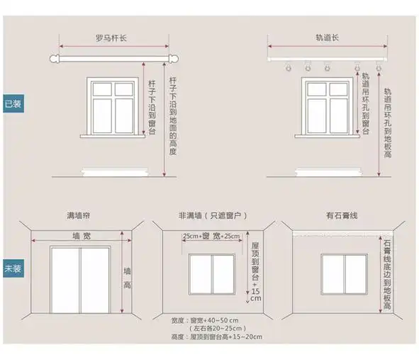 地中海风格条纹拼接遮光窗帘简约现代棉麻卧室客厅落地窗布料成品