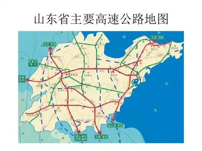 山东省高速公路简略ppt