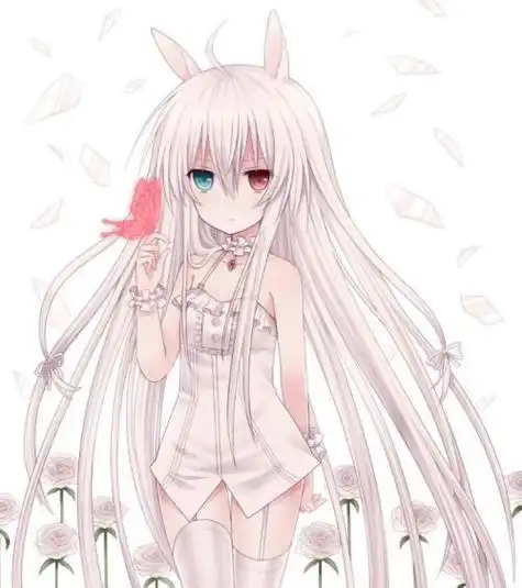 异瞳动漫图片女生头像