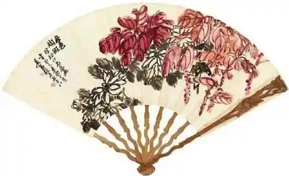 吴昌硕精选扇面小品欣赏