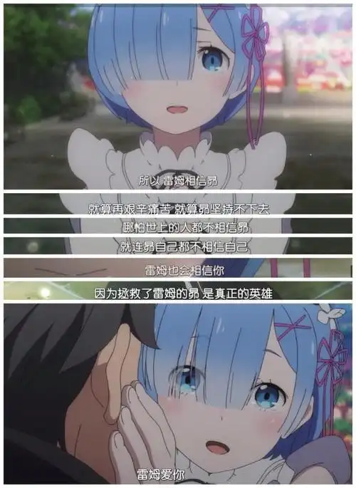 蕾姆最让人感动的告白 艾米莉亚