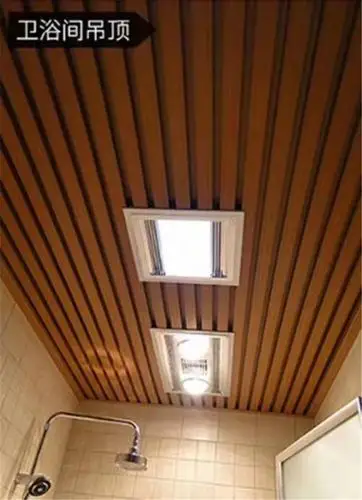 环保装饰生态木吊顶厂家直销量大优惠 阳台木塑吊