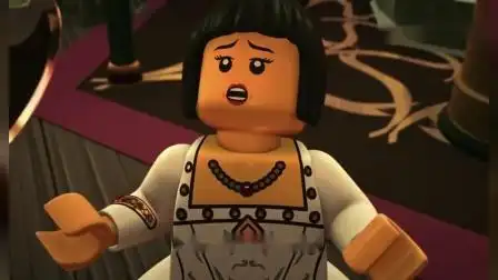乐高幻影忍者:妮雅让纳达可汗把宝刀放下,杰拿走了宝刀!