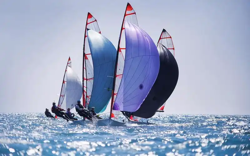 杨帆远航的帆船高清图片桌面壁纸