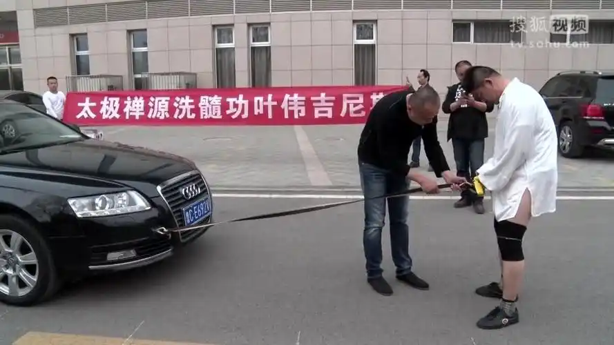 太极禅源洗髓功叶伟吉尼斯-体育视频-搜狐视频