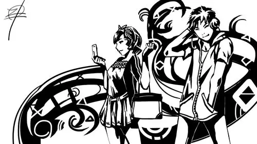 黑白对比的~ - 绘图交流 动漫东东