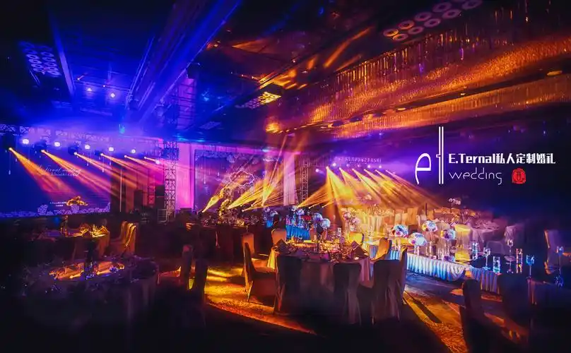 【eternal私人定制婚礼_【缘来是玲】唯美灯光主题】(图)_婚礼现场