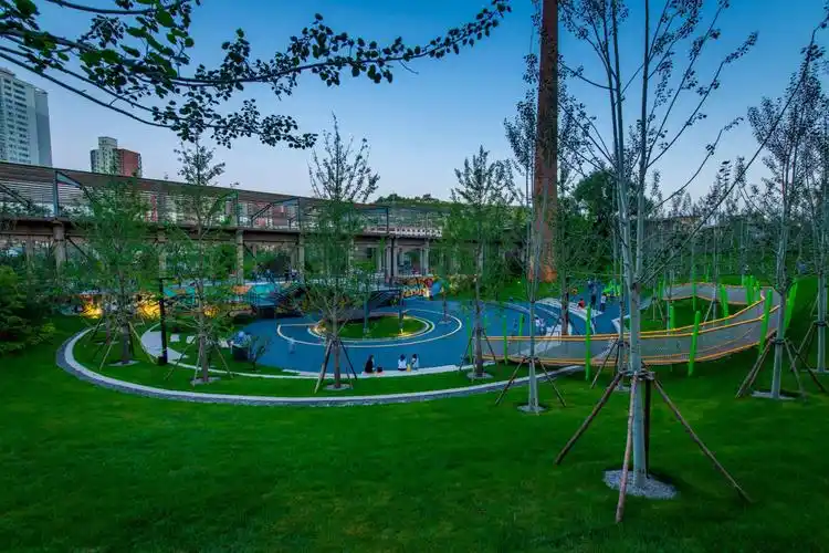 老年活动区实景图