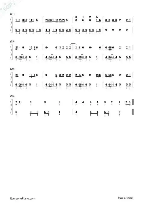 fire-black pink双手简谱预览2-钢琴谱文件(五线谱,双手简谱,数字谱