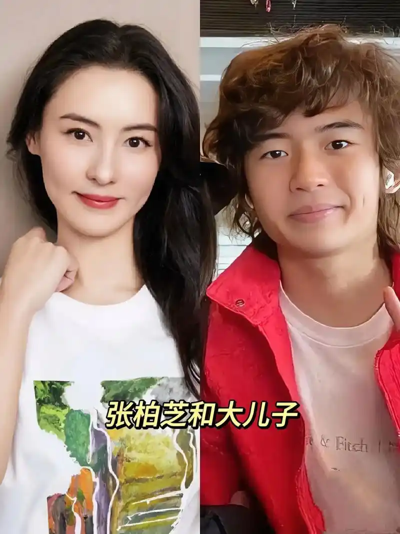 张柏芝的大儿子,马上16周岁了.时间真快啊!