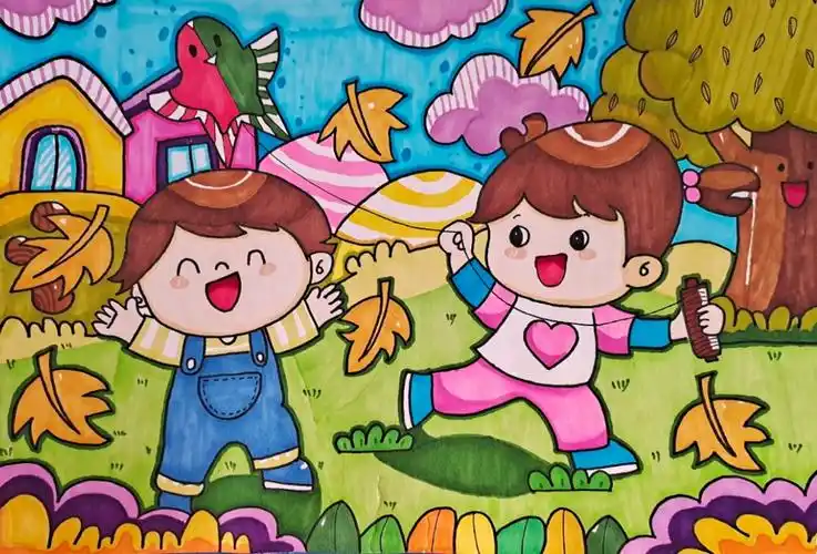 2020年10月教师儿童画