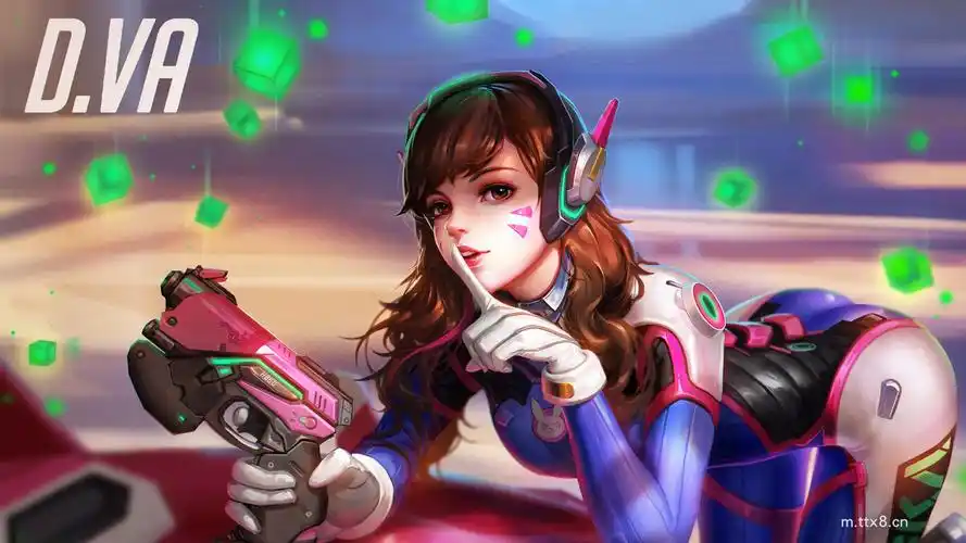 dva守望先锋超清图片桌面壁纸