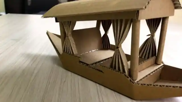 折纸船(图解自制小船制作)喜欢船请长解说大全记得长做制作方法-作品