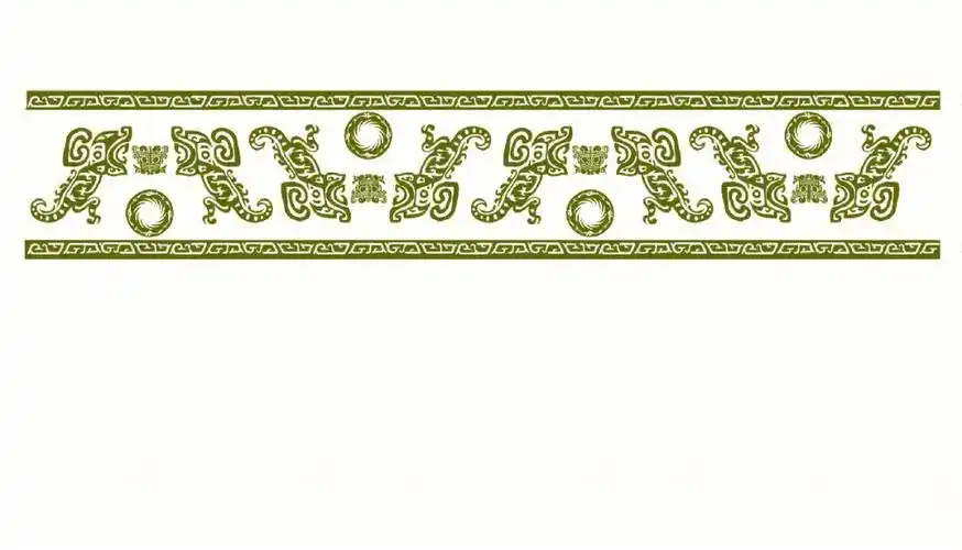 三星堆传统纹样,二方连续,单独纹样,适合纹样,四方连续,装饰基础,有的