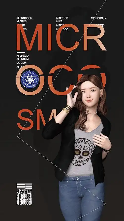 一键生成3d动画人物宣传海报