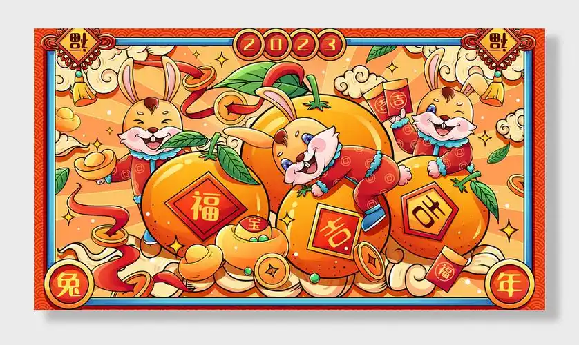 2023兔年国潮吉祥如意-图巨人