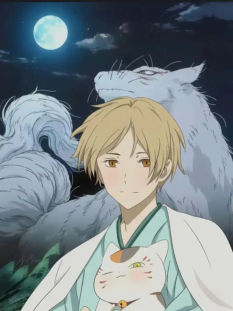 夏目友人帐.#夏目 #治愈系 #治愈世界治愈你 #日漫 迎着 - 抖音