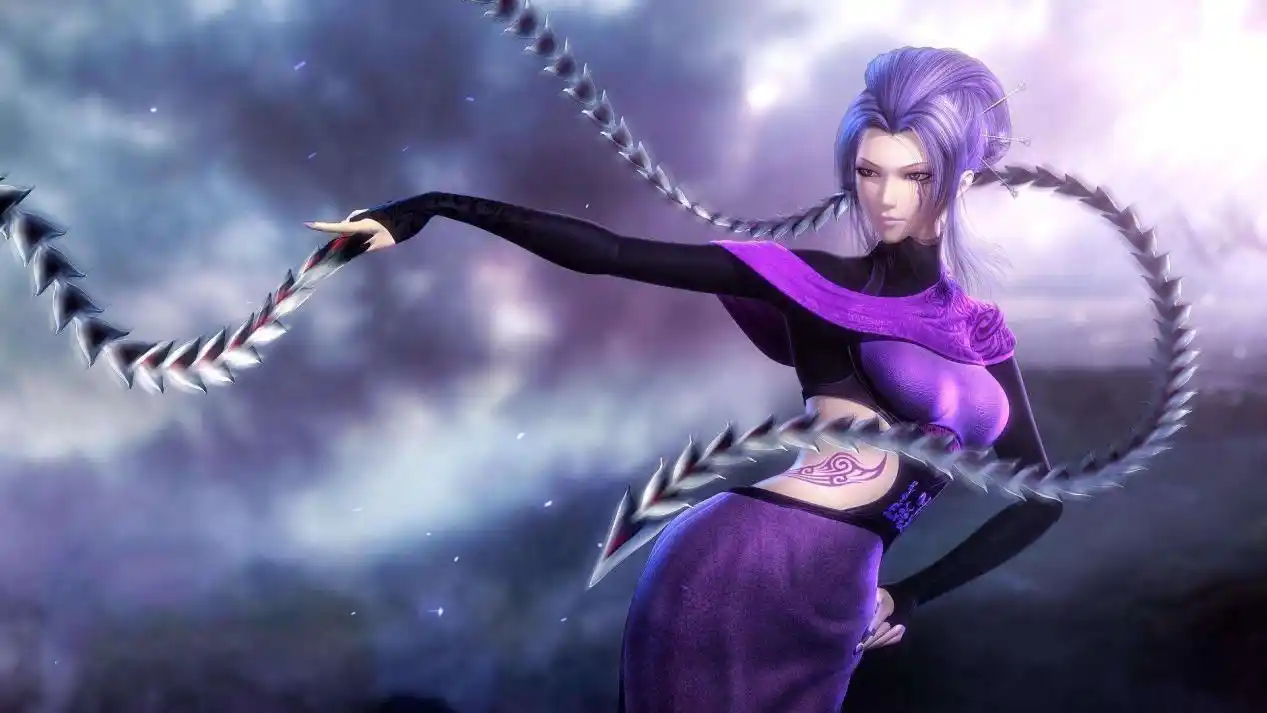 花里胡哨二次元之紫色:说说国漫里的紫发妹子,你最想娶哪一个?