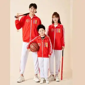 中国队比赛同款吴京外套夹克男国潮上衣情侣套装学生秋季运动班服