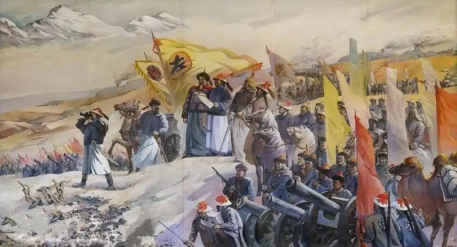 伤亡近万人,二十多位平叛大将战死_左宗棠_清军_马占鳌