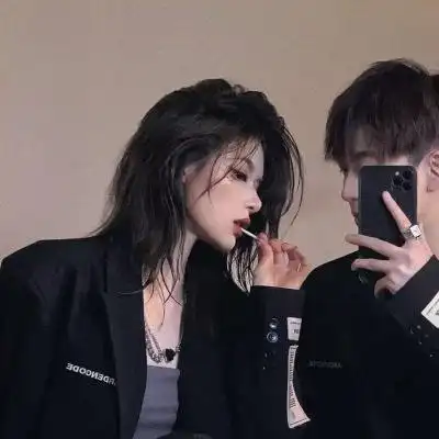 仙气飘飘情侣头像真人高清特别仙的情侣头像图片