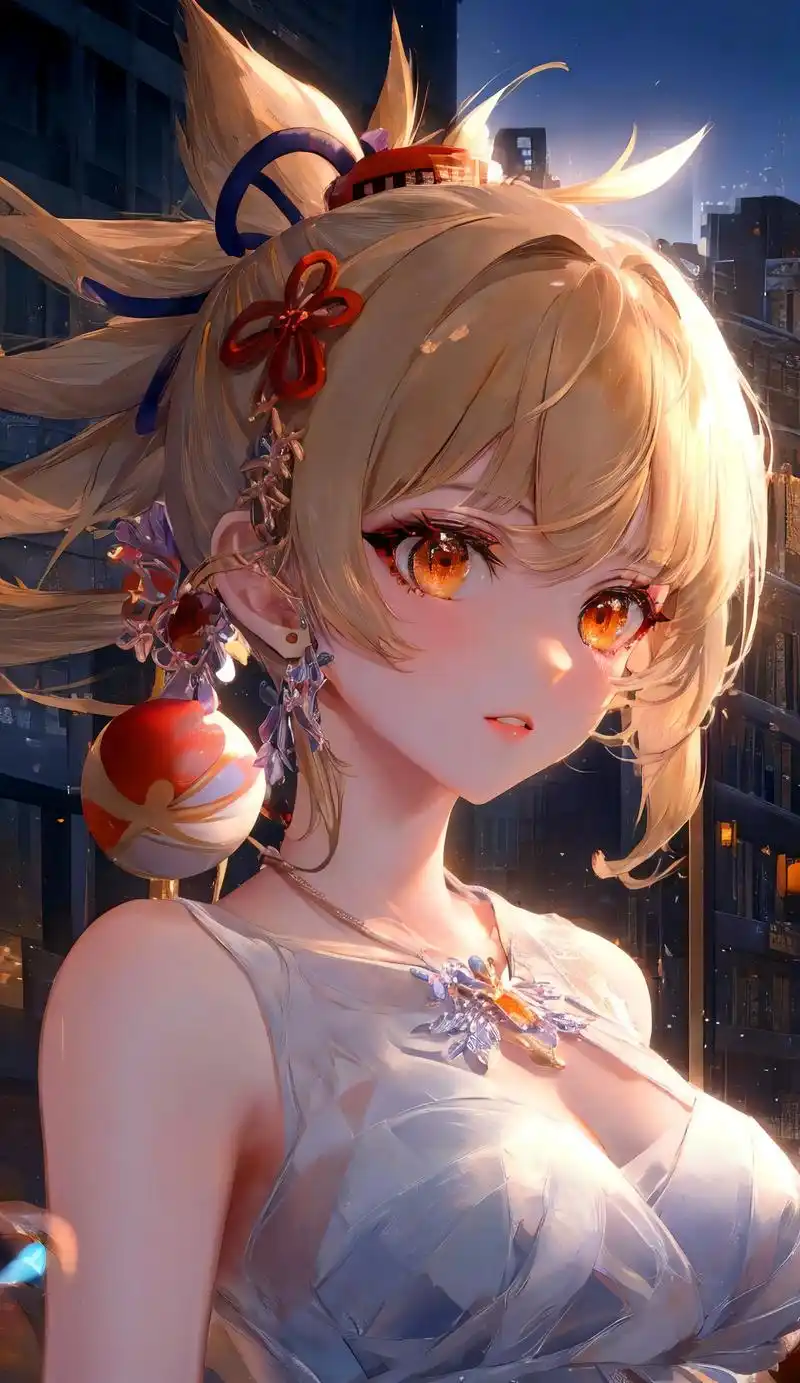 宵宫小姐姐的壁纸你不来一份吗?#原神 #宵宫 - 抖音