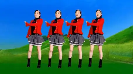 40步广场舞《舞女泪》纯音乐版,正面附教学