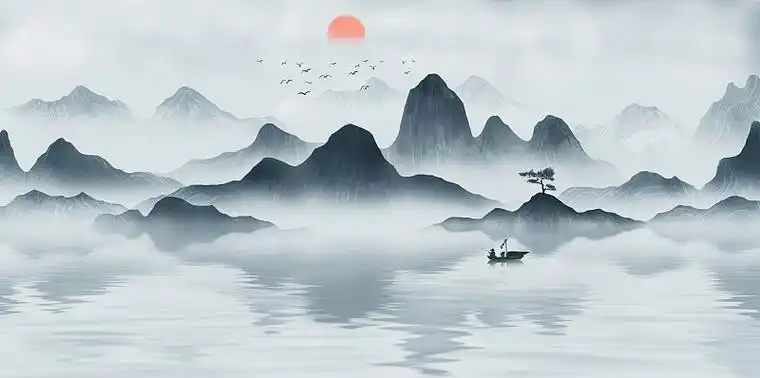 水墨画 淡雅图片—正版水墨画 淡雅图片_高清水墨画 淡雅图片购买