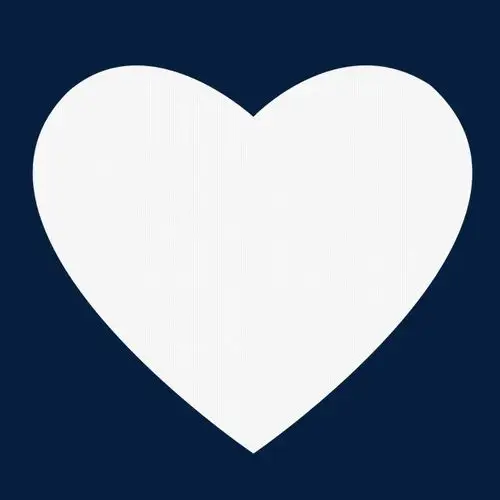 矢量图七夕红色白色桃心装饰