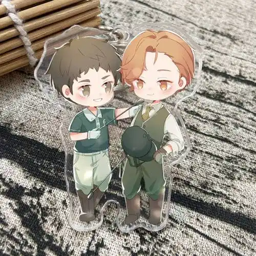 水千丞周边高清双面夹层钥匙扣职业替身邵群简隋英小说周边 夏日限定