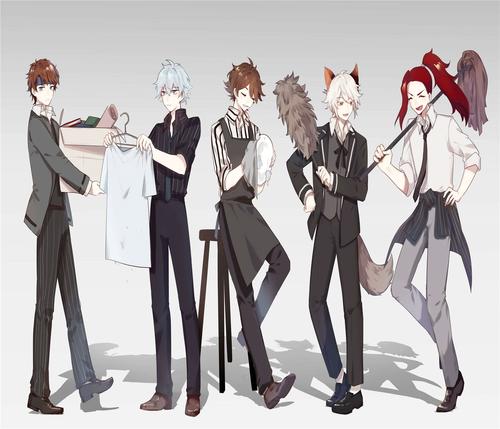 王者荣耀同人无限王者团 男团赵云李白百里守约诸葛亮韩信cos服