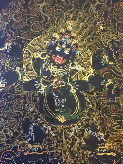 黑唐六臂玛哈嘎拉