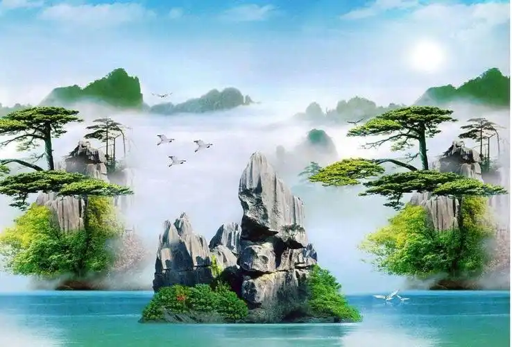 心理学;四幅山水画,你认为哪幅最美?测你和你ta是姻缘还孽缘