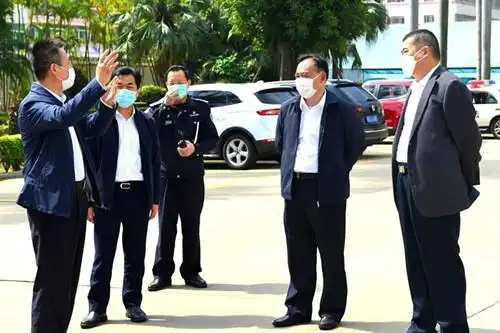 厦门市政府副市长卢炳椿到司法强戒所检查疫情防控工作