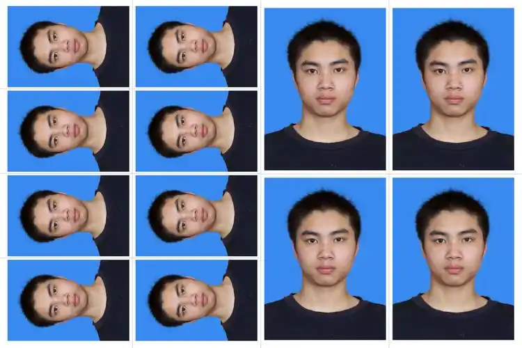 红底照片变蓝底