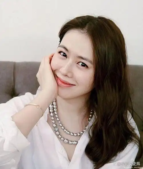 孙艺珍笑容可掬地说了一句话.这句话暴露了她人生取得极大成功的密码.